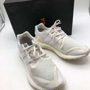 Adidas Y-3 Pure Boost Yohji Yamamoto Mens 10.5 Crystal White Sneakers BY8955